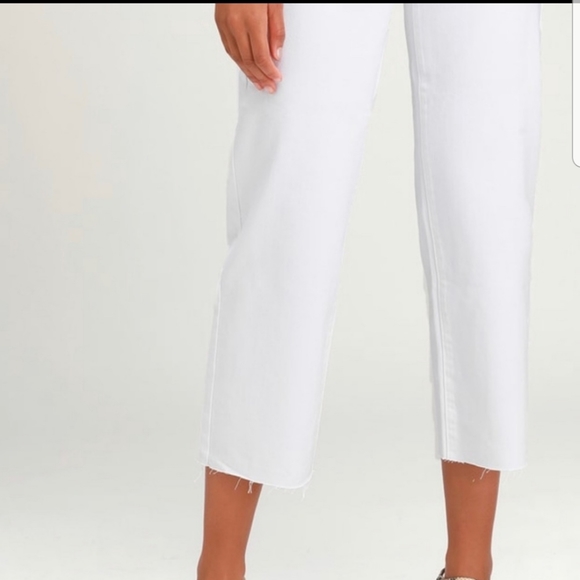 Pistola white cropped jeans - Picture 5 of 9